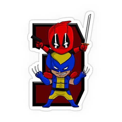 Deadpool Sticker-25 – Inkyprinty.in