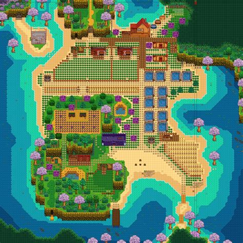 Stardew Valley Beach Farm Layout Planner - Smart Farming Tips