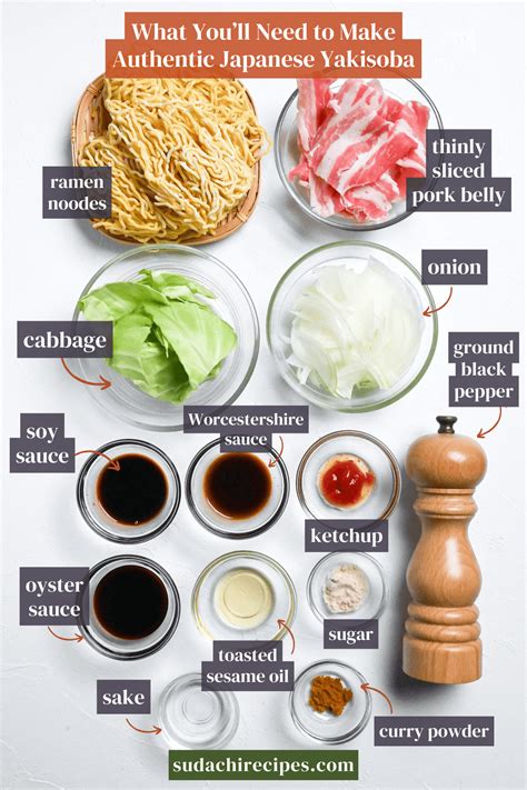 Japanese Yakisoba Sauce Recipe