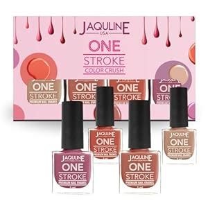 Buy Jaquline USA Color Crush Matte Finish Nail Paint Set Of 4 | Long ...