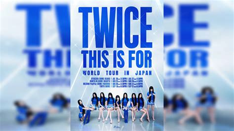 TWICEワールドツアー日本公演の詳細発表、4大ドームで360度ステージのライブを展開 ｜ カルチャーメディアNiEW（ニュー）
