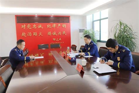 沈梁支队长带队赴台州湾新区消防救援大队开展2020年度综合考核_工作