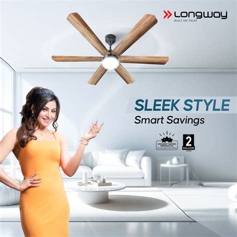BLDC Ceiling Fans – Energy Efficient & Affordable in India – Longway India