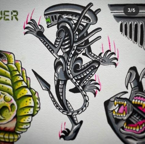 Alien Xenomorph Anatomy 的图像结果