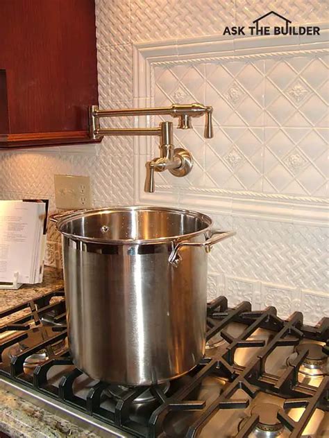 Install Pot Filler Faucet at Clarence Swingle blog