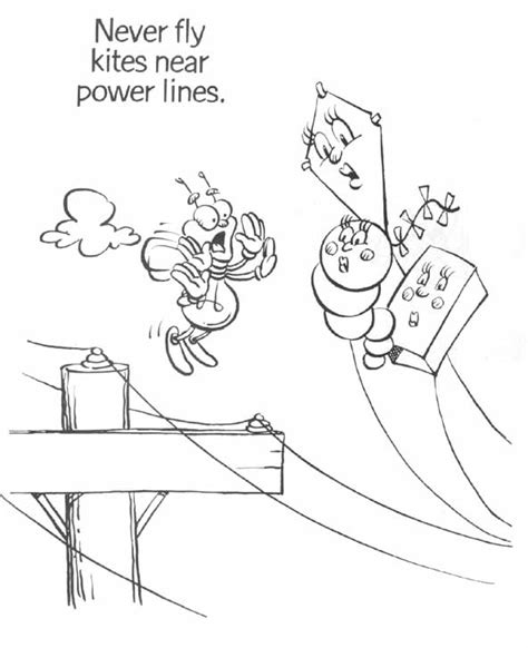 Electricity Coloring Pages 的图像结果