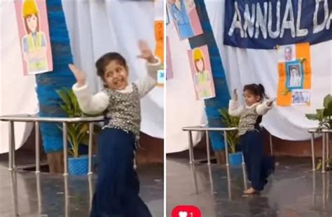 हरियाणवी गाने पर छोटी-सी बच्ची के डांस ने लूट ली महफिल, दिखाए ऐसे मूव्स ...
