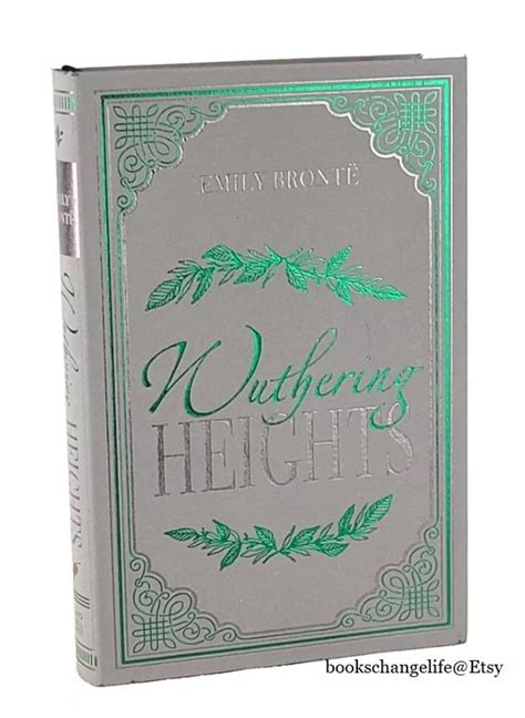 WUTHERING HEIGHTS by Emily Bronte Soft Faux Leather Cover - New - Classic Book - Etsy