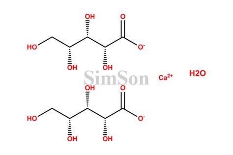 D-Xylonic Acid Calcium Salt Hydrate | CAS No- 72656-08-7 | Simson ...