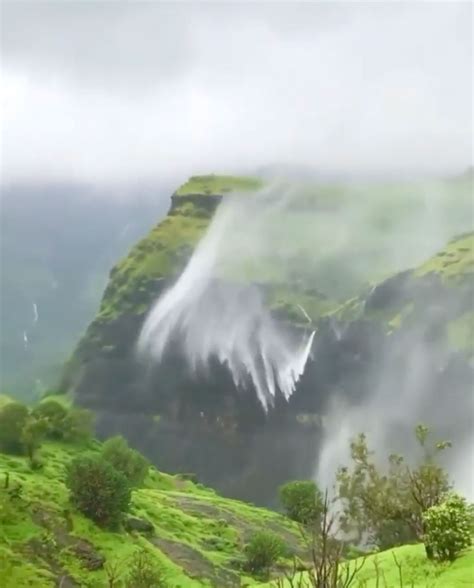 Reverse Waterfall | Naneneghat Waterfall