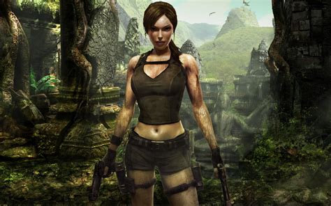 Tomb Raider Lara Croft digital wallpaper, Tomb Raider, video games ...