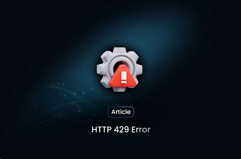 HTTP 429 Error: Too Many Requests