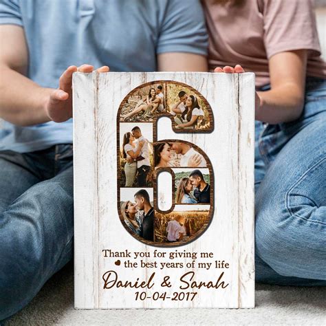 What is the 6th wedding anniversary gift 60 photos - Astyledwedding.com