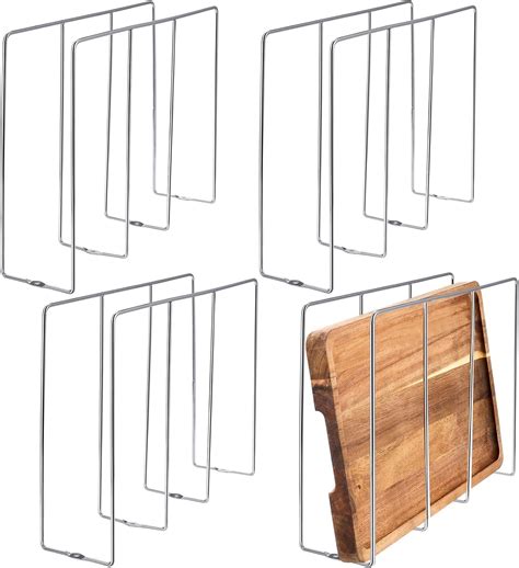 Amazon.com - Blulu U Shaped Cookie Sheet Organizer for Cabinet Baking ...