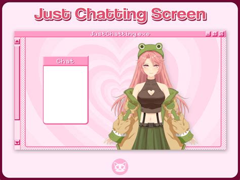 Y2K Pink | Animated Stream Overlay Pack | Overlay + Animated Scenes ...