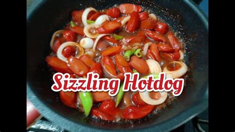 sizzling hotdog recipe
