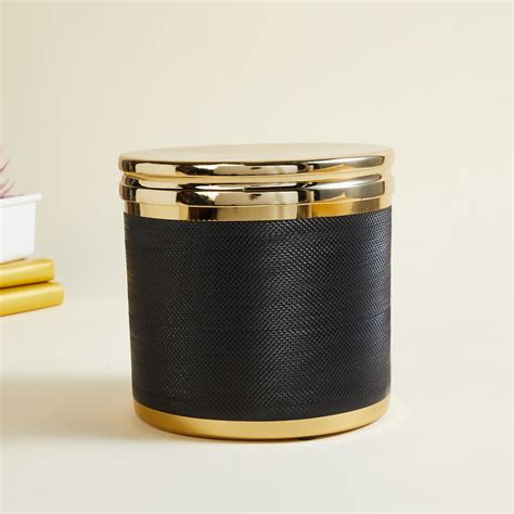 Buy Vitara Metal Decorative Canister from Home Centre at just INR 1299.0