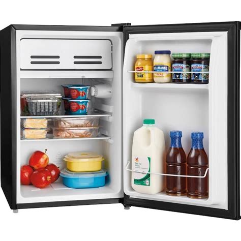 Frigidaire 2.6-cu ft Mini Fridge with Freezer (Black) ENERGY STAR at ...