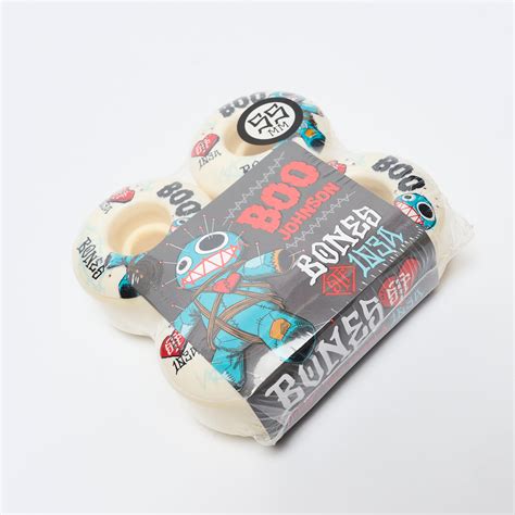 Wheel - Bones Wheels - Boo Voodoo 55 V4 Wide STF 103A – MILK STORE