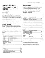 Associate in Computer Science Description 的图像结果