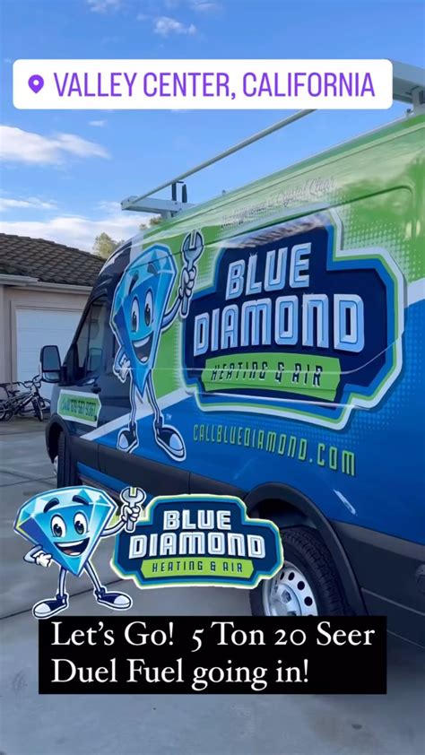 Blue Diamond Heating and Air | Daikin DX7 2 Stage System installed in ...