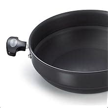 Buy Prestige Aluminium Multi-Kadhai 22 cm, Black & Silver Hard Anodised ...