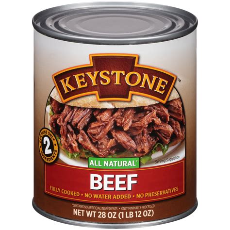 Keystone All Natural Beef, 28 oz Can - Walmart.com