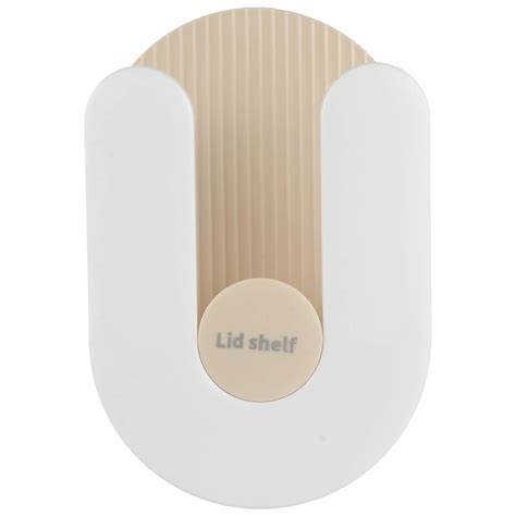 Buy UPKOCH Wall Mounted Pot Lid Organizer Self Adhesive Kitchen Cooking ...