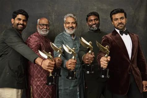 RRR Team at HCA Awards Event : హాలీవుడ్ క్రిటిక్ అసోసియేషన్స్ అవార్డులు ...