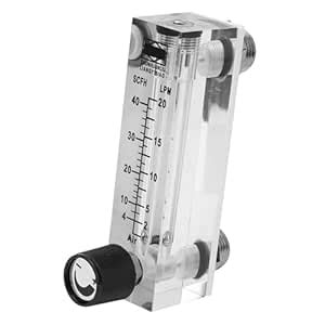 Garosa Gas Flowmeter Adjustable Gas Flowmeter Panel Mount Type Gas ...