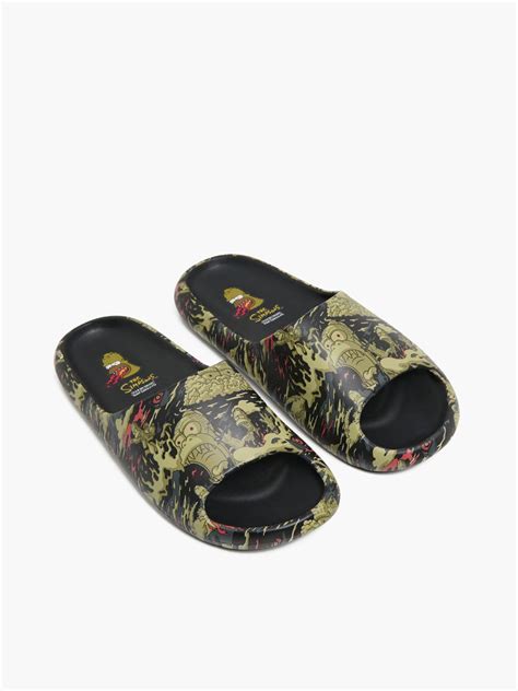 Chanclas de piscina Homerzilla The Simpsons Color oliva - CROPP - 504IG-91X