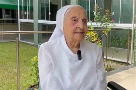 World’s Oldest Person, Sr. Inah Canabarro Lucas of Teresian Sisters of ...