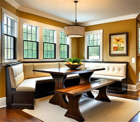 Corner Bench Ideas - DIY L-Shaped Breakfast Nooks - Tiponthetrail.com