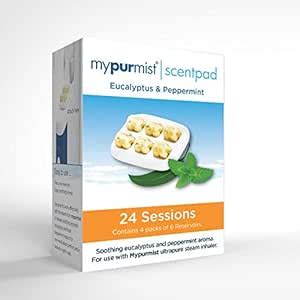 Mypurmist Eucalyptus and Peppermint ScentPad for Mypurmist Ultrapure ...
