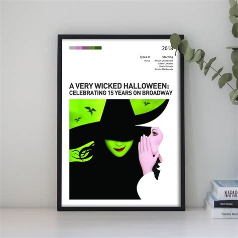 POSTER A Very Wicked Halloween Celebrating 15 Years on Broadway Poster ...