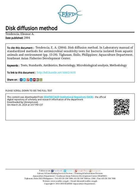 Disc Diffusion Method Kit 的图像结果