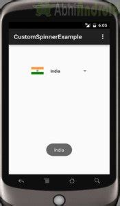 Image result for Android Custom Spinner