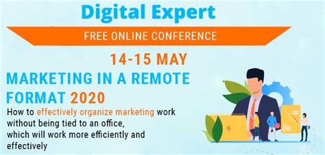 Online conference “Marketing in remote mode 2020” will take place on 14 ...