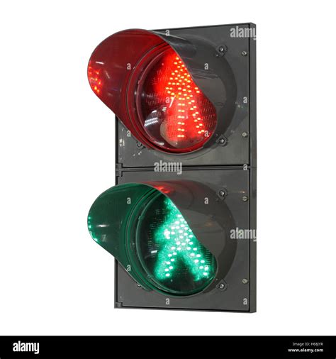 Traffic light white background hi-res stock photography and images - Alamy