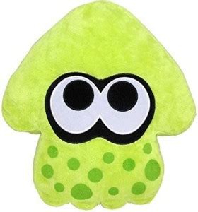 Flipkart.com | Sanei Splatoon Series Lime Green Splatoon Squid Cushion ...