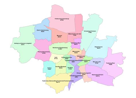 Population of Munich in 2025 | GEODATALAND