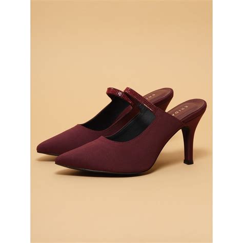 Buy Eridani Women Yuletide Cherry Stiletto Heels Online