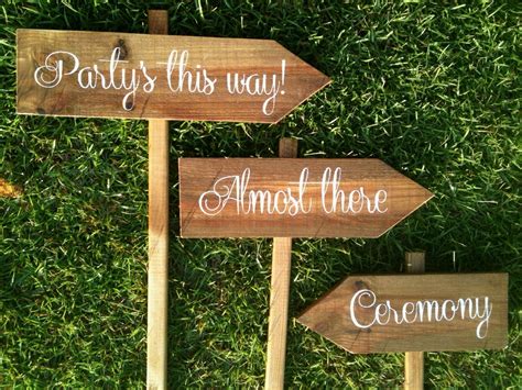 Wedding Signs