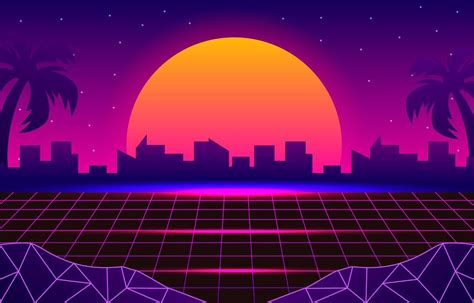 Create a 80 S Retro-Future Vector 的图像结果