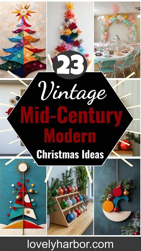 23 Vintage Mid-Century Modern Christmas Ideas To Inspire You | Mid ...