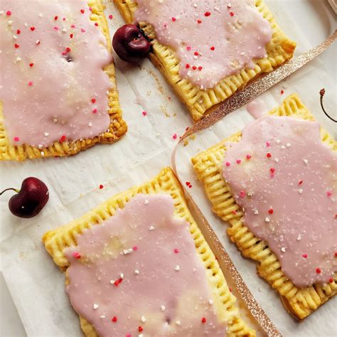 Frosted Cherry Pop Tart Recipe - Timeless Dishes