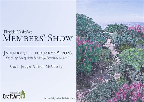 Members' Show 2026 | Florida CraftArt