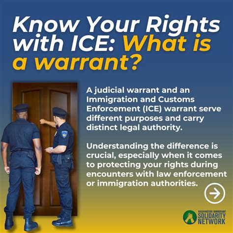 🚨 Do You Know the Difference Between a Judicial Warrant and an ICE ...