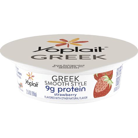 Yoplait® Gluten Free Greek Yogurt Single Serve Cup Strawberry 3.5 oz