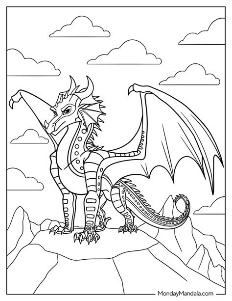20 Wings Of Fire Coloring Pages (Free PDF Printables)